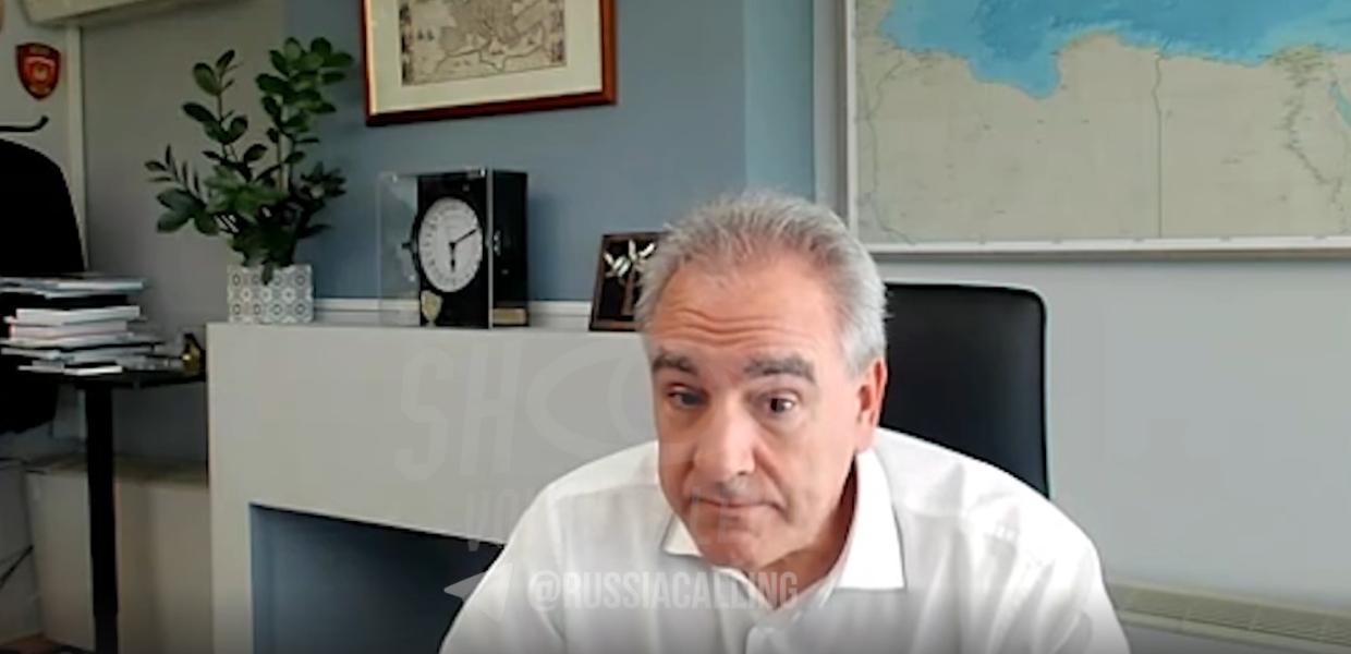Ο Θάνος Ντόκος στην δήθεν τηλεδιάσκεψη με Ρώσους φαρσέρ