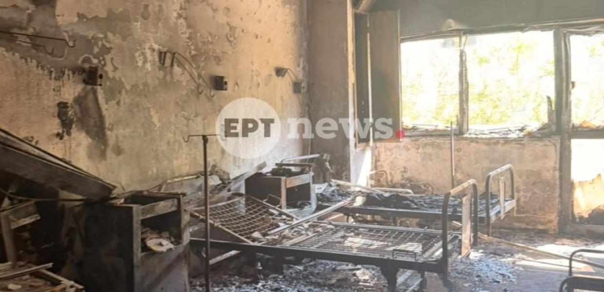 Φωτιά σε θάλαμο στο νοσοκομείο Σισμανόγλειο