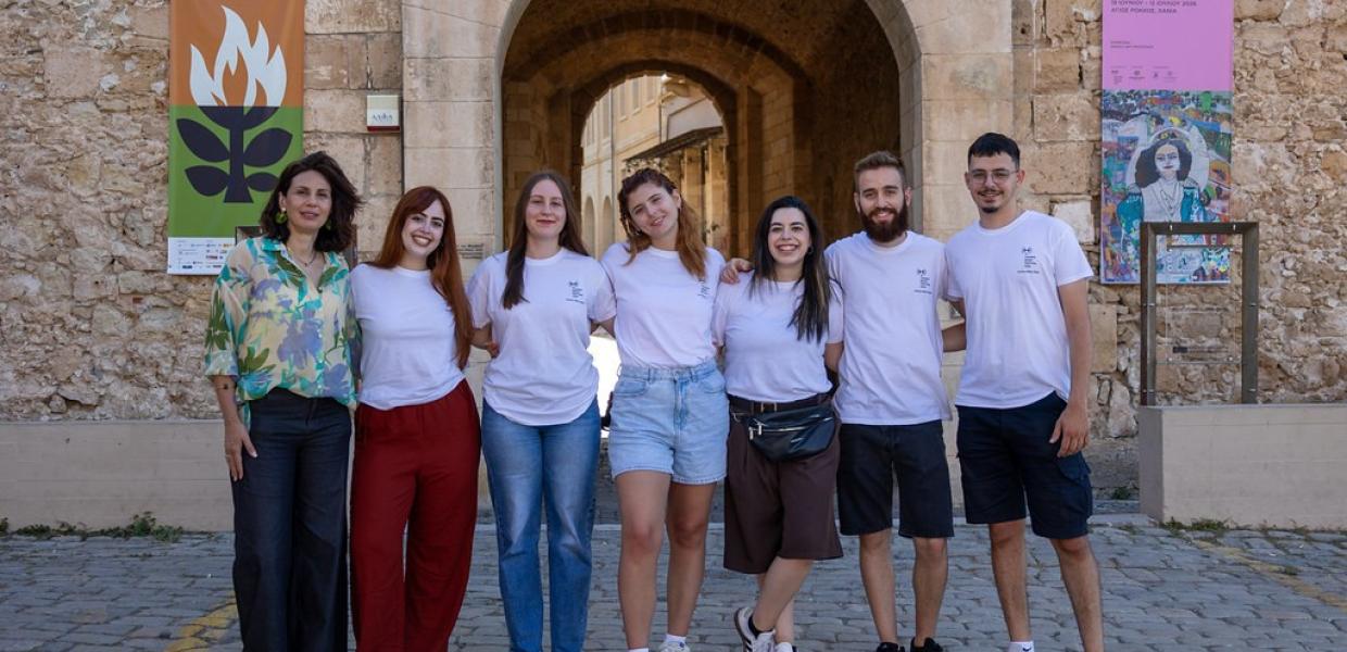 Οι φοιτητές που ανέλαβαν την ψηφιακή διάδραση του φετινού Φεστιβάλ βιβλίου Χανίων