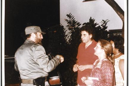 Μίκης Θεοδωράκης και Φιντέλ Κάστρο