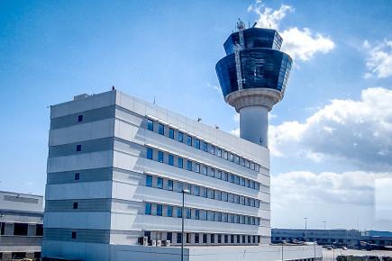 Πύργος Ελέγχου στο αεροδρόμιο Ελευθέριος Βενιζέλος