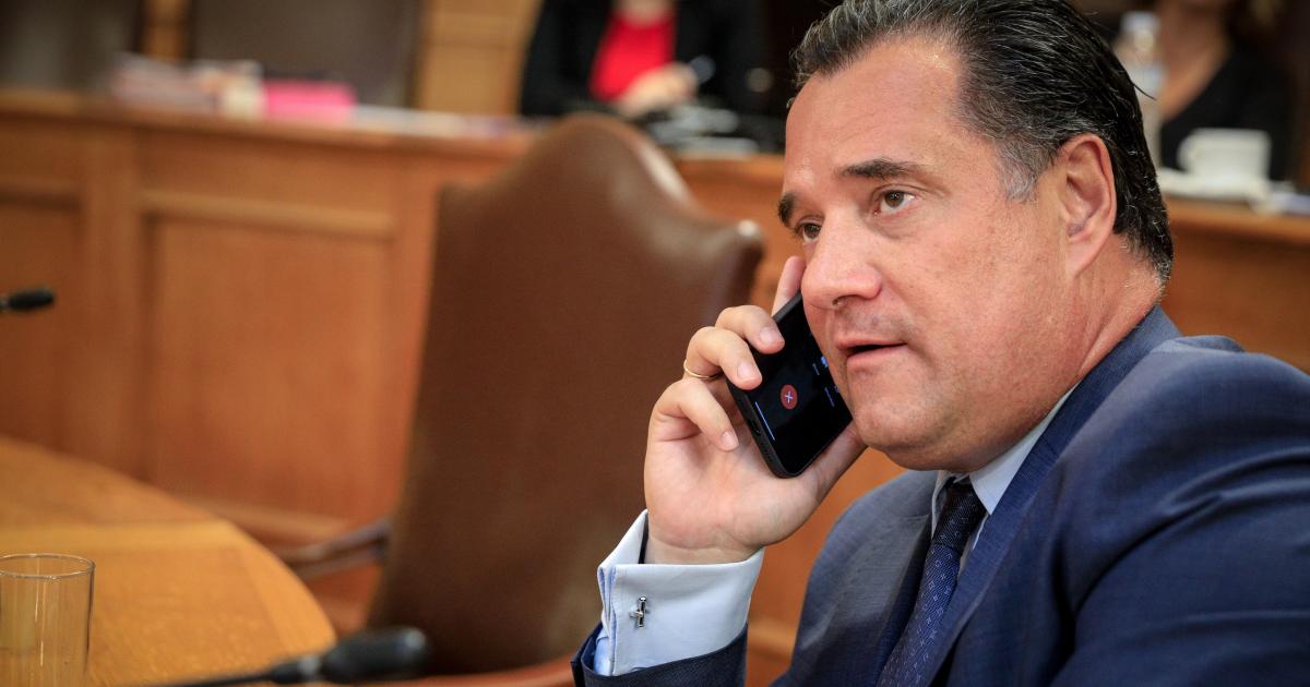 Adonis Georgiadis / Panic after wiretapping list – blames Tsipras