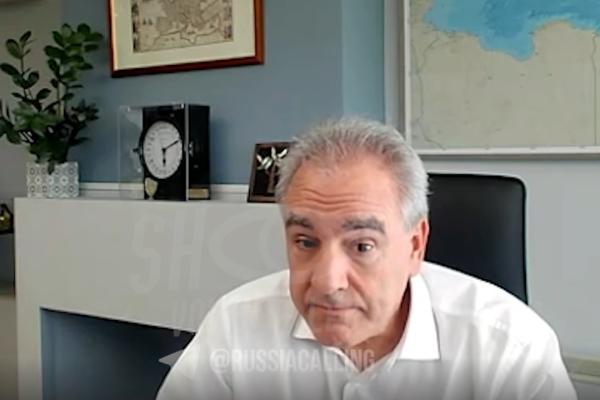 Ο Θάνος Ντόκος στην δήθεν τηλεδιάσκεψη με Ρώσους φαρσέρ